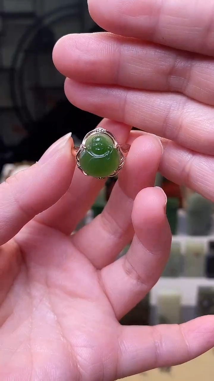 【闪购商品】和田玉戒指未镶嵌88
