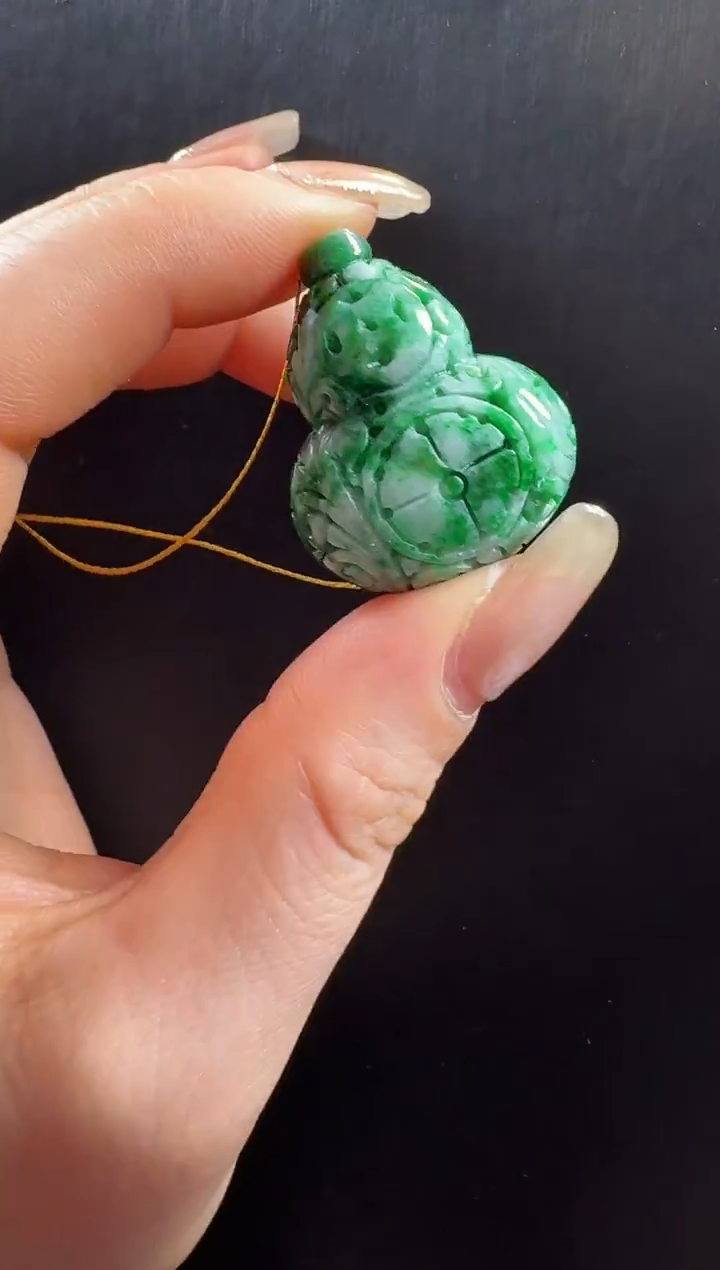 颈饰未镶嵌翡翠葫芦