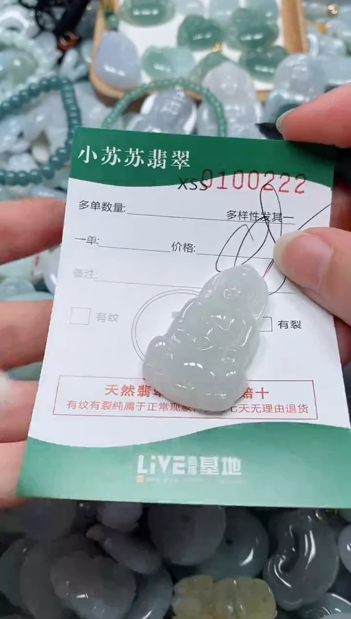 【闪购商品】翡翠颈饰未镶嵌闪购商品0100222