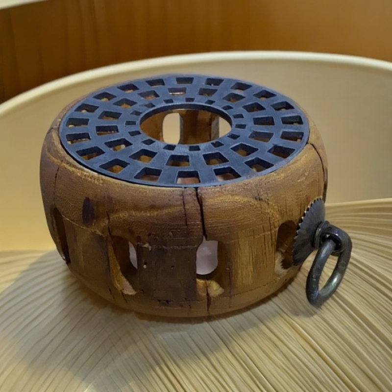 摆件壶承温茶器小圆木