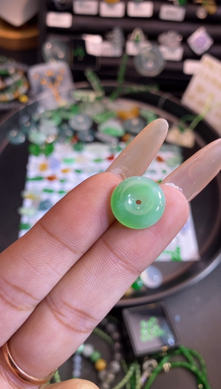 【闪购商品】翡翠挂件未镶嵌扣子