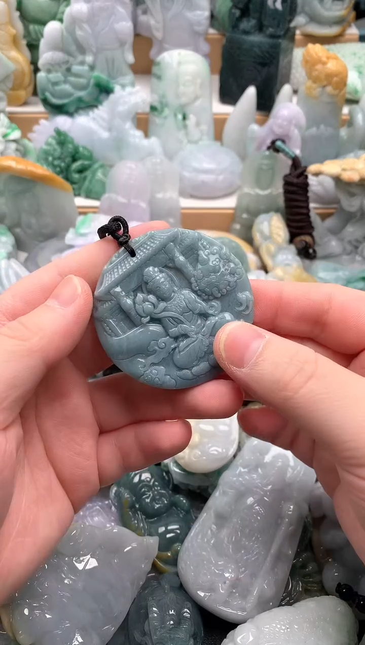 吊坠(不含链)未镶嵌翡翠1
