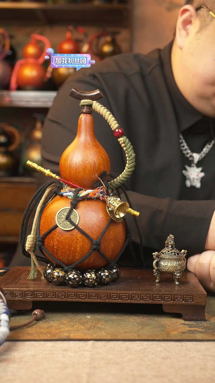 【闪购商品】257大漆葫芦一物一拍记葫堂出品