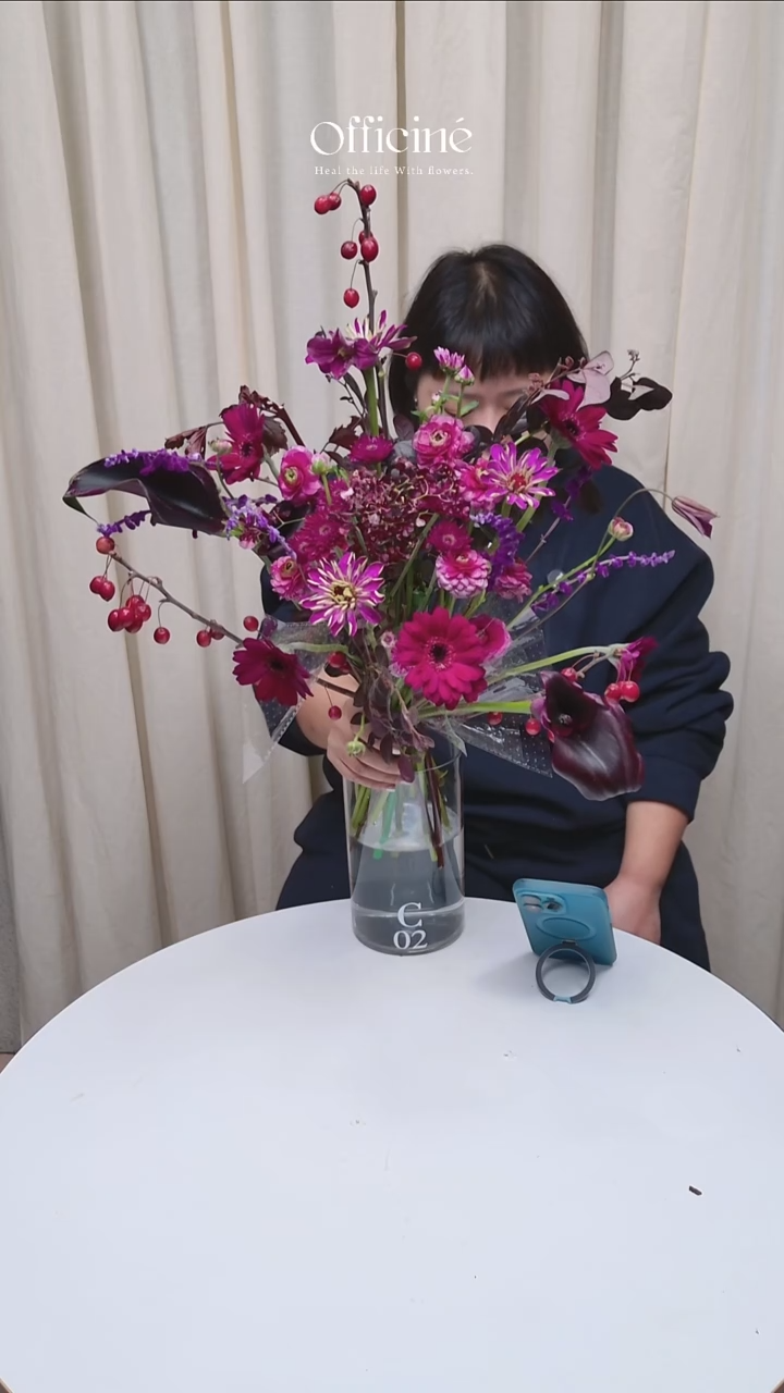 C02 Officine手打家居小花束