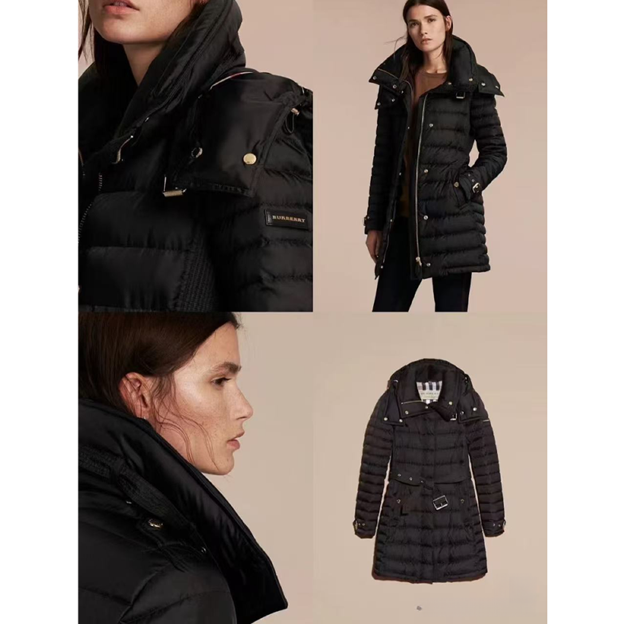 99新 BURBERRY/博柏利 99新 BURBERRY/博柏利 黑色羽绒服 CB268
