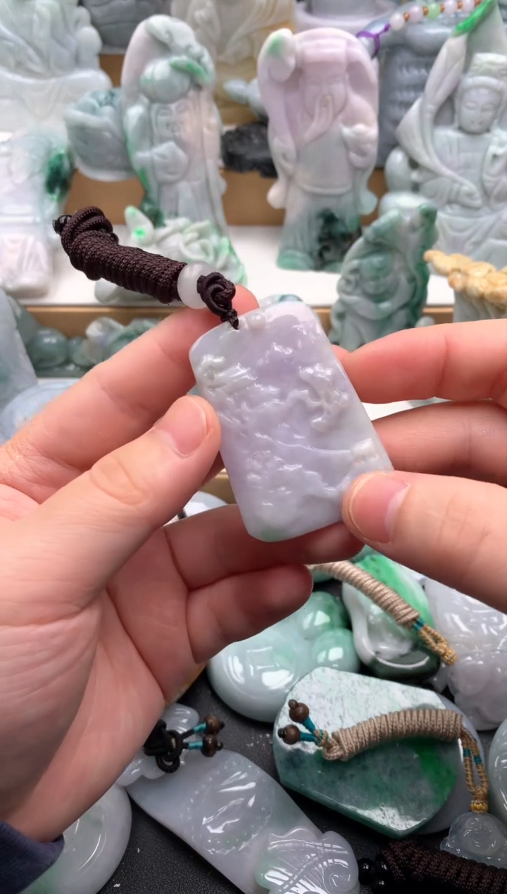 吊坠(不含链)未镶嵌翡翠1