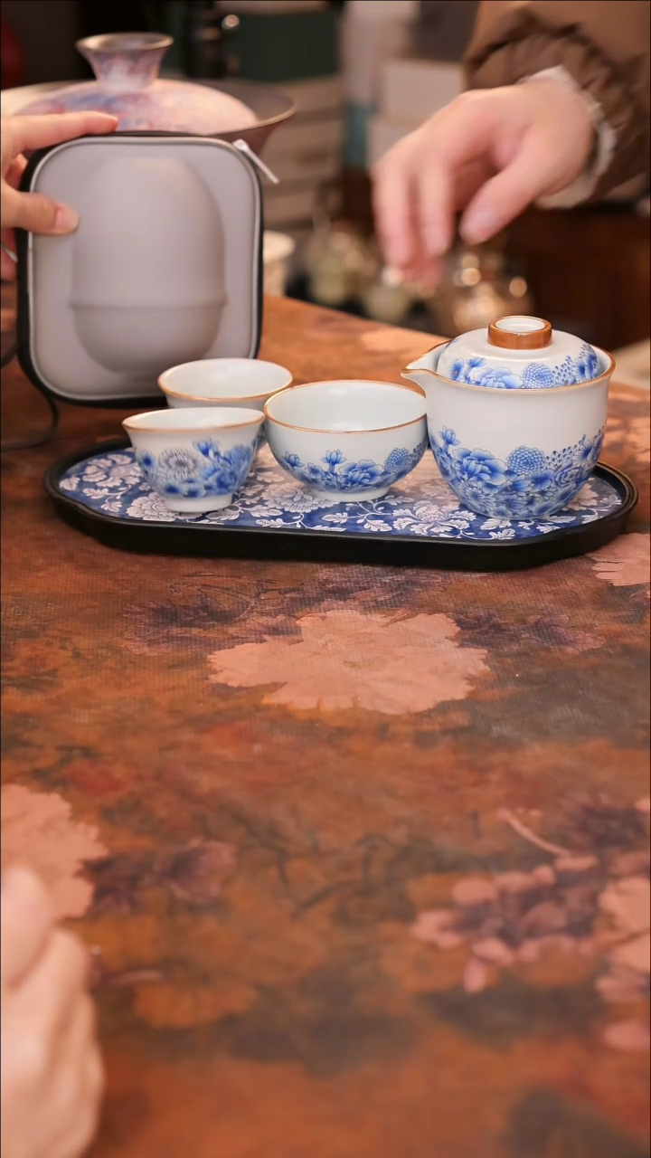 【闪购商品】陶瓷茶具（无礼盒无茶盘）@@A11369