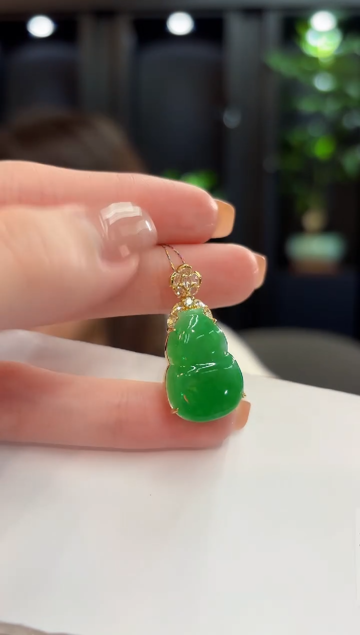 吊坠(不含链)未镶嵌翡翠 缅甸A货/支持复检/一件