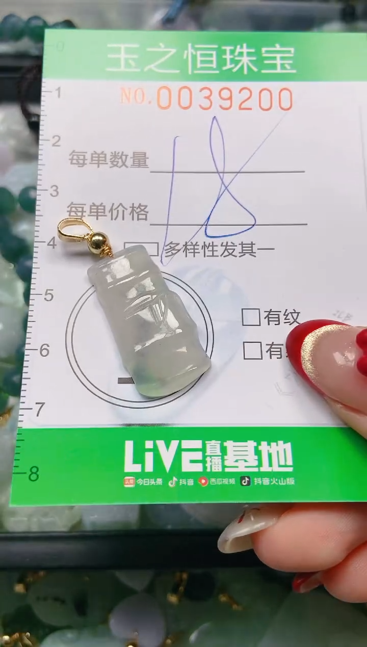 【闪购商品】翡翠颈饰未镶嵌闪购0039200