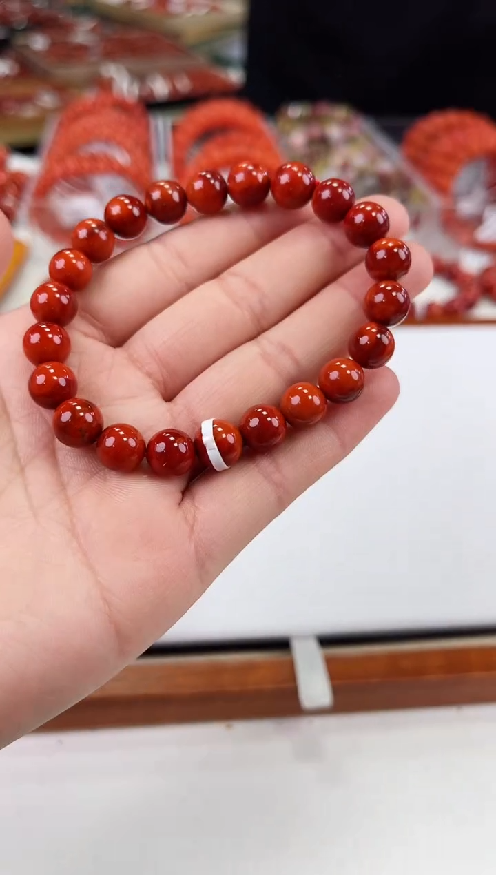 【闪购商品】南红玛瑙瓦西手串9+未镶嵌一个/条