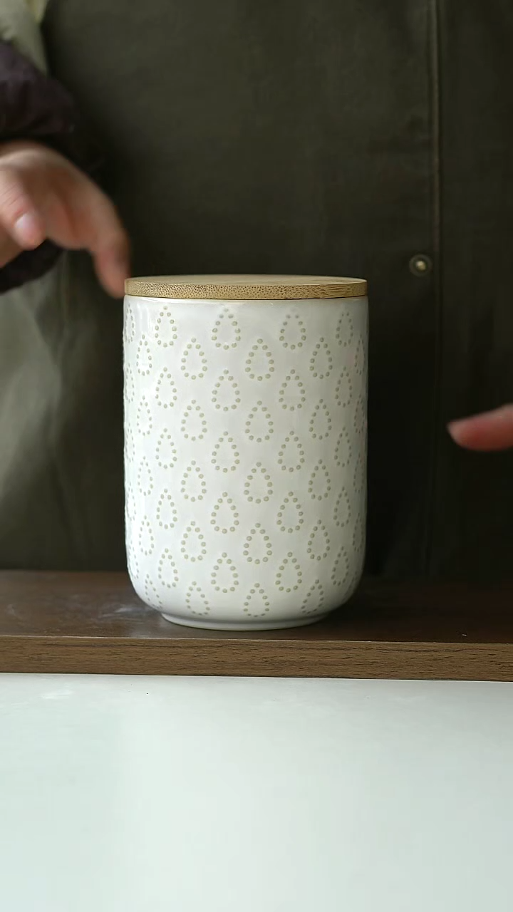 【闪购商品】陶瓷出美国收纳罐@4-2@