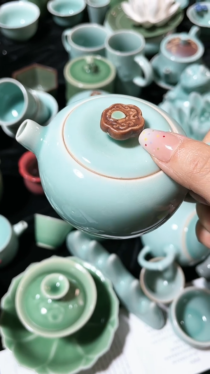 特价福利 微瑕 慧仙青瓷