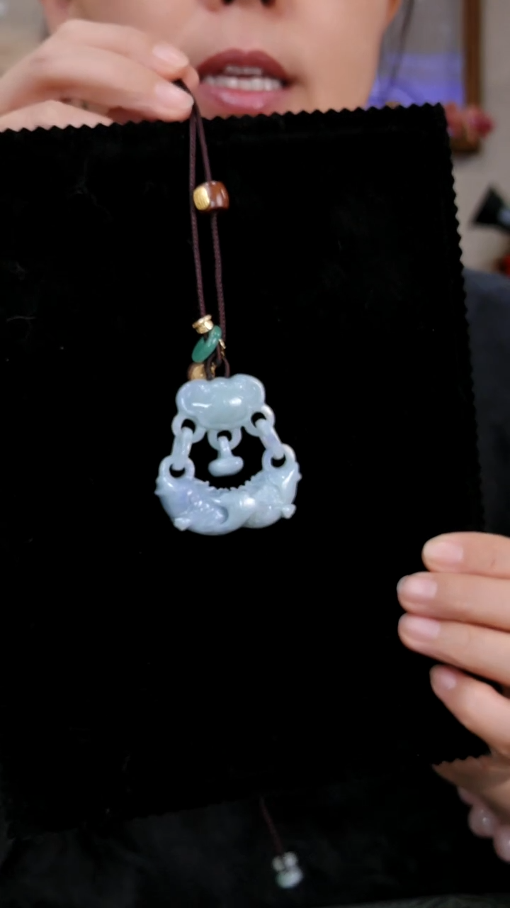 颈饰未镶嵌翡翠国风