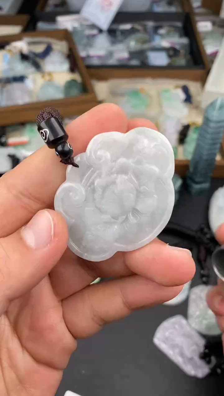 【闪购商品】翡翠颈饰未镶嵌   天然翡翠，一物一图