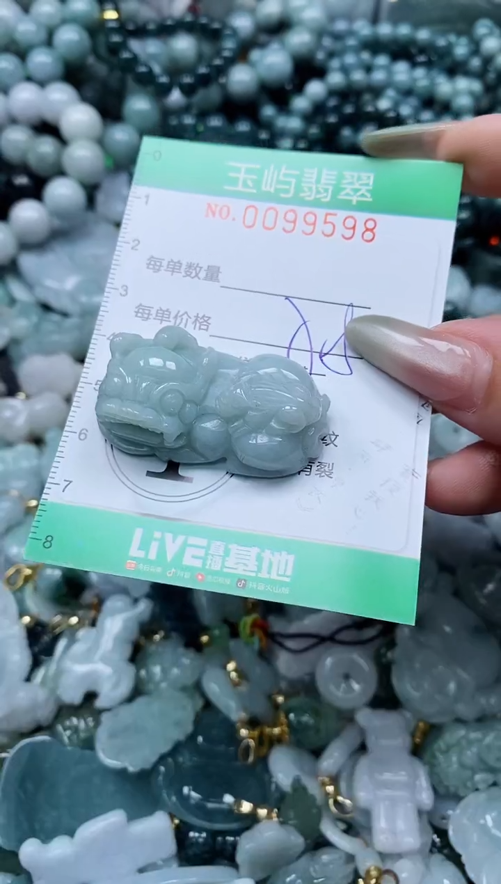 【闪购商品】翡翠未镶嵌颈饰闪购0099598