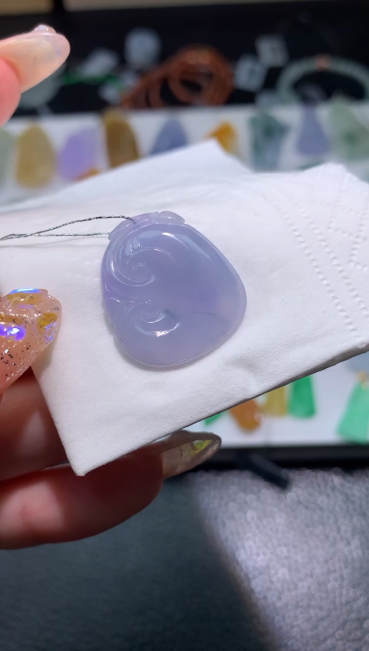 【闪购商品】定制翡翠未镶嵌如意