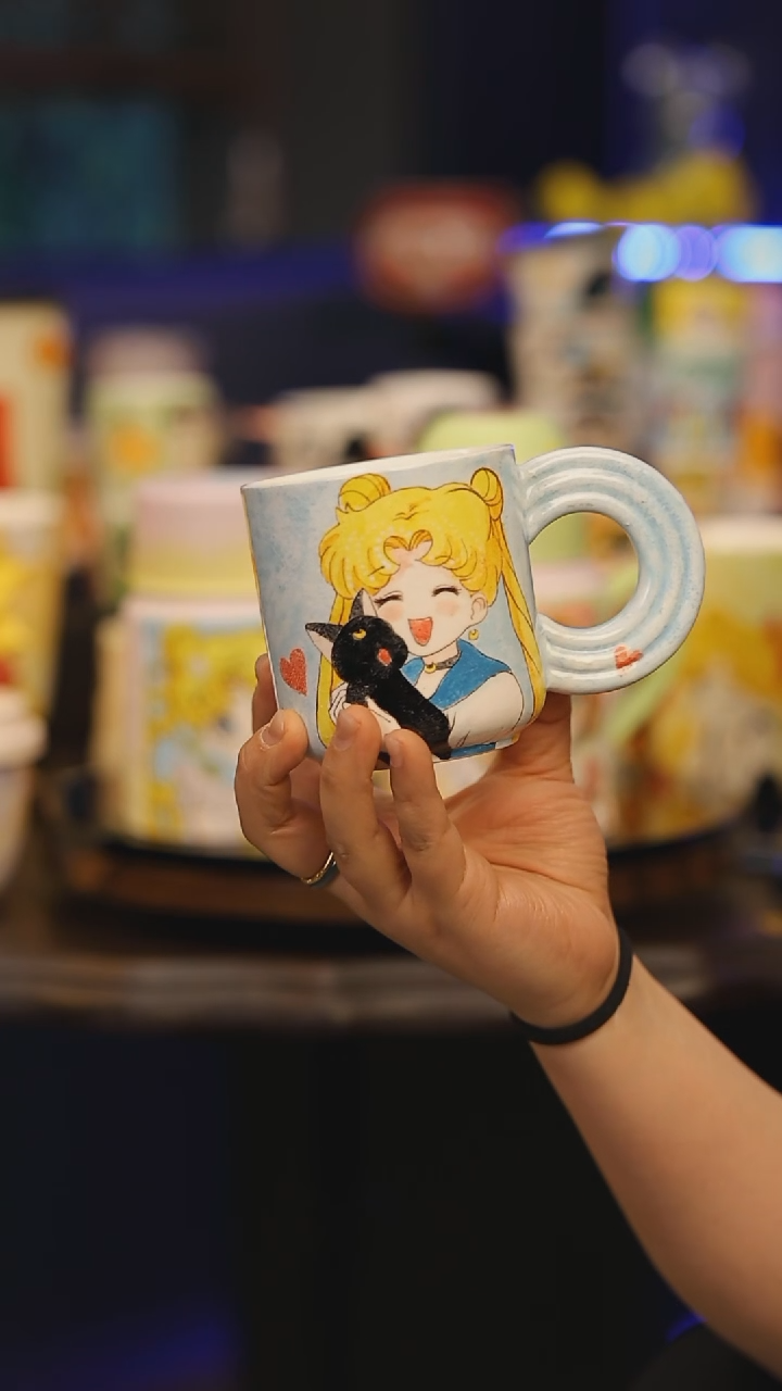 【闪购商品】摆件景德镇釉下彩绘设计师款式陶瓷