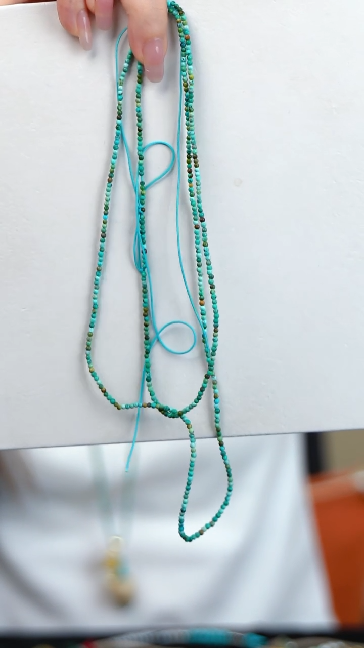 绿松小米珠绿松2.0mm多宝