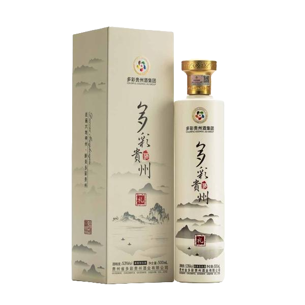 多彩贵州酒酱香礼酒500ml53%Vol