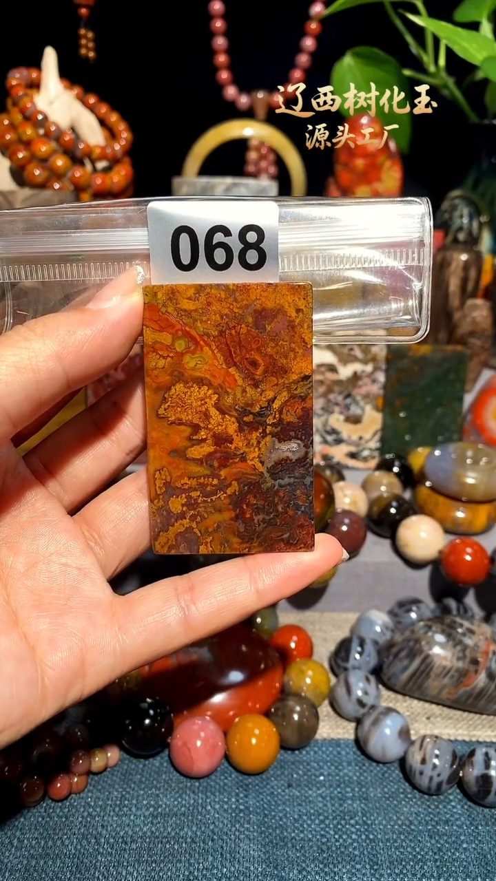 未镶嵌-硅化玉天然北票硅化玉吊坠