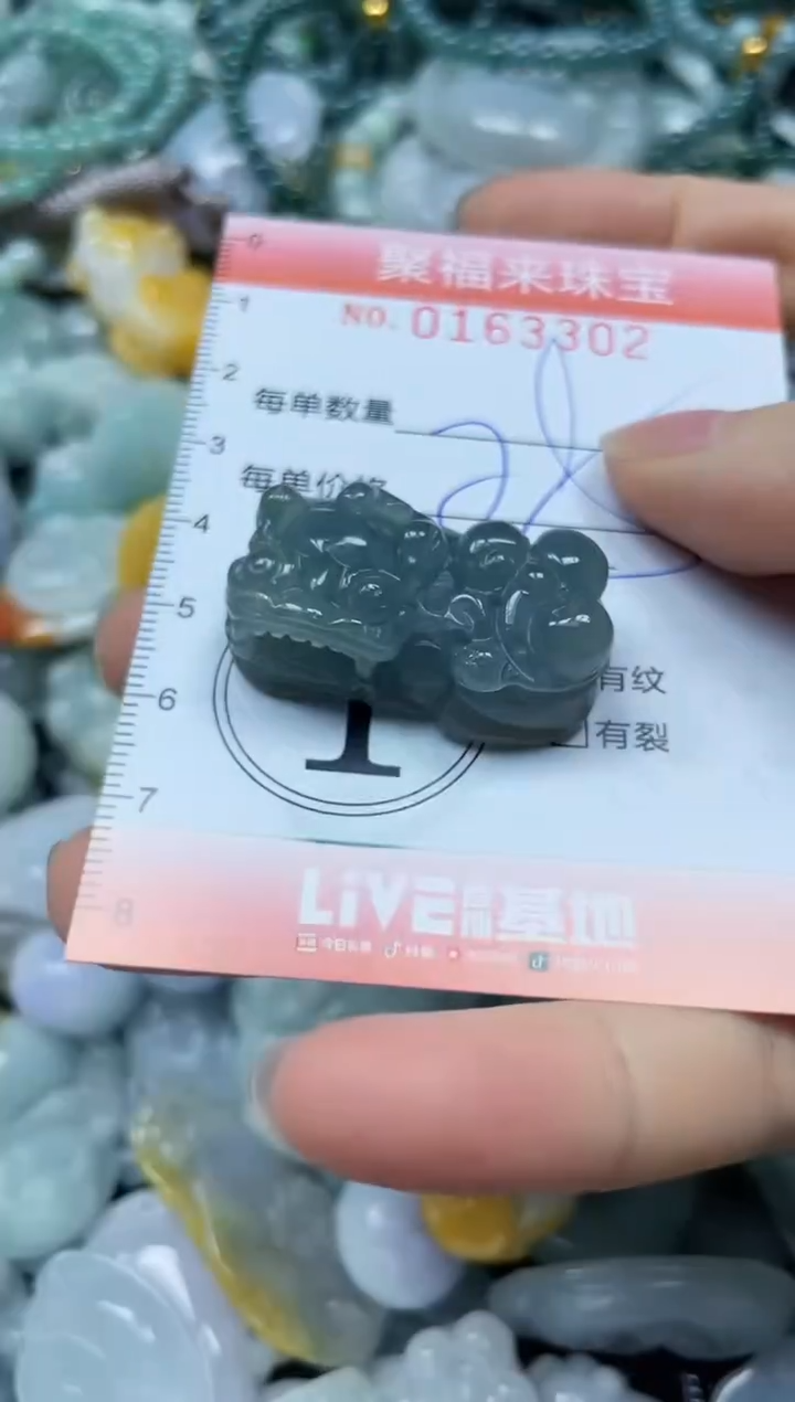 翡翠未镶嵌颈饰 闪购0163302