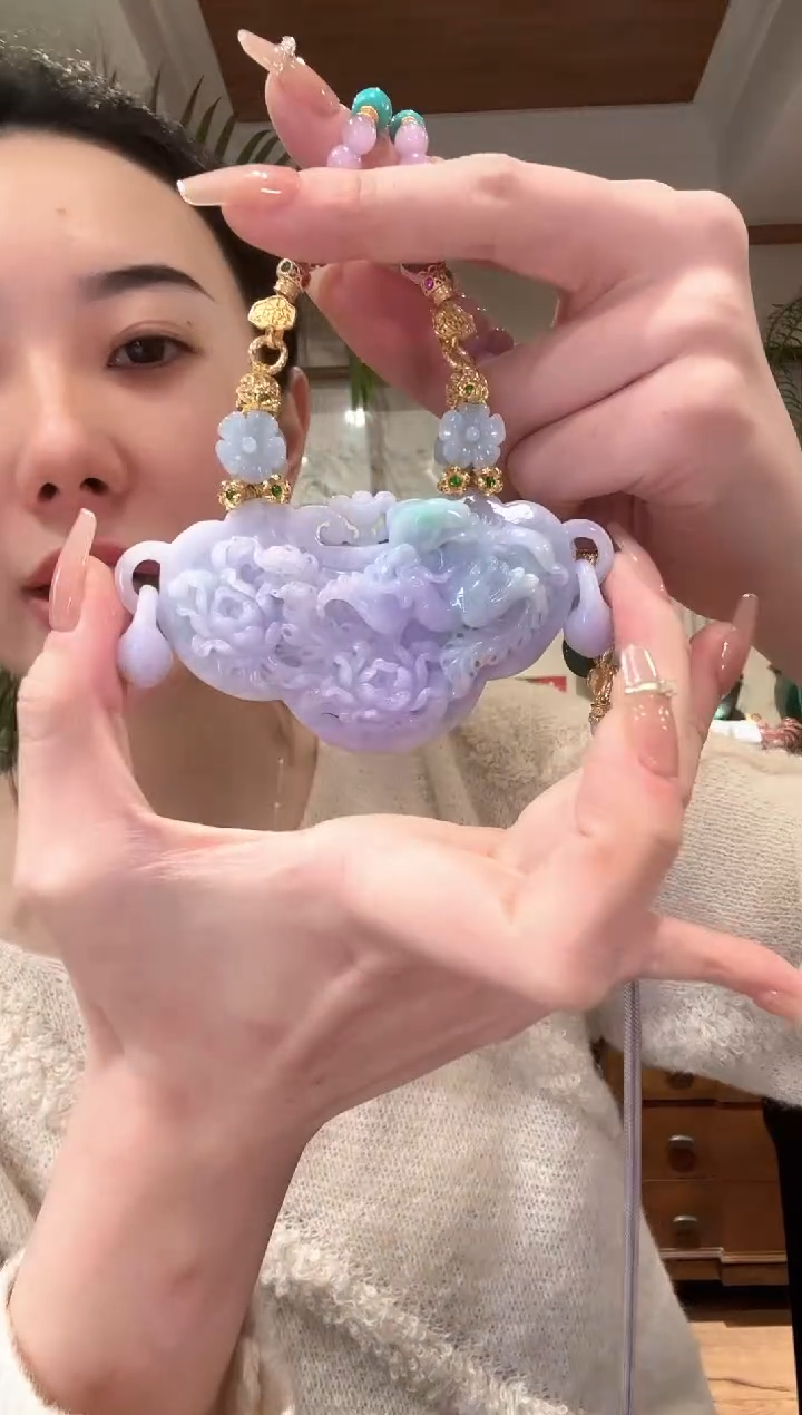 【闪购商品】翡翠颈饰未镶嵌国风