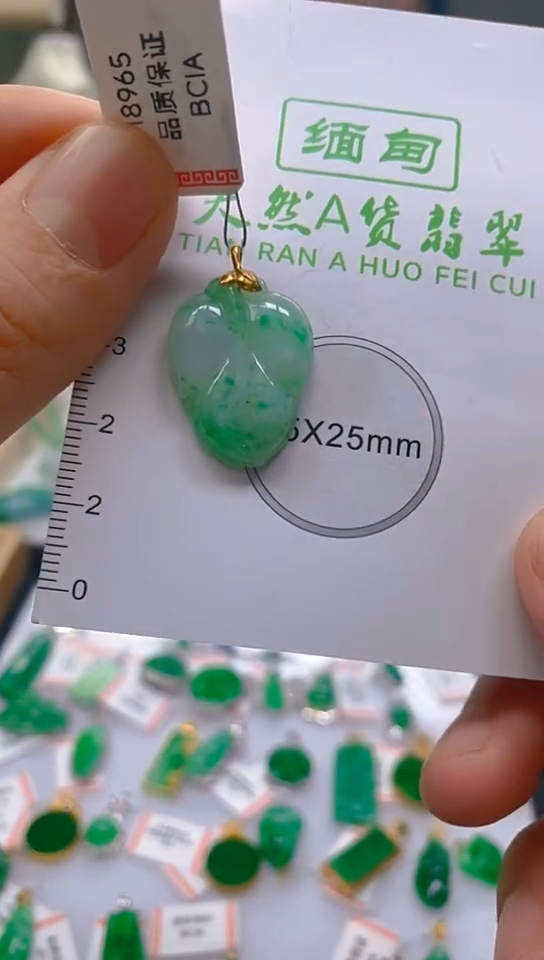 【闪购商品】翡翠颈饰18K金镶嵌新号开播，全场乱卖