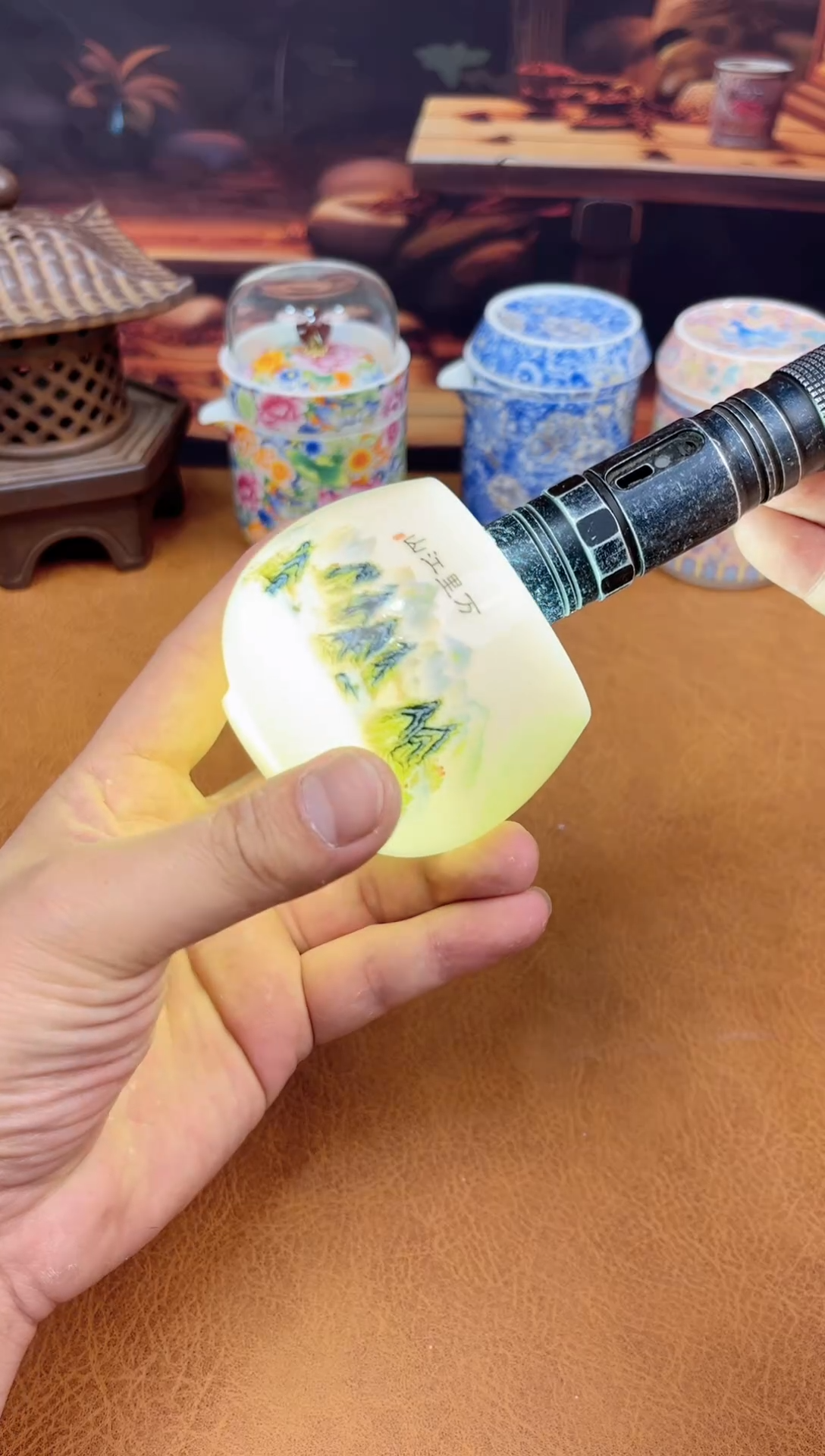 【闪购商品】陶瓷茶具摆件茶叶罐