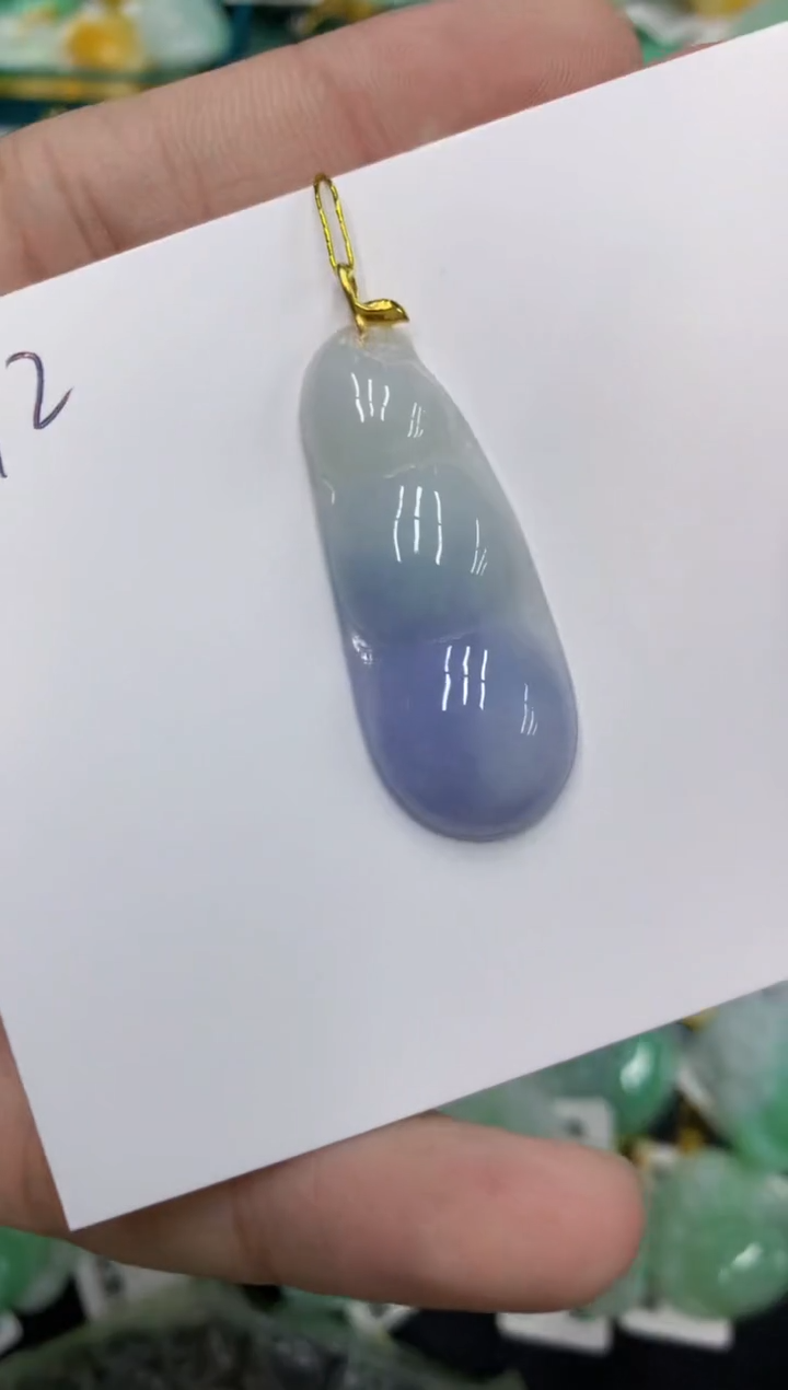 【闪购商品】翡翠颈饰18K金镶嵌1111111111