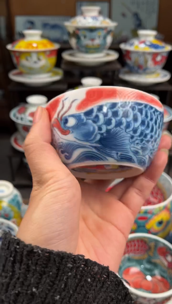 拙明院（微瑕价格）龙鱼缸杯