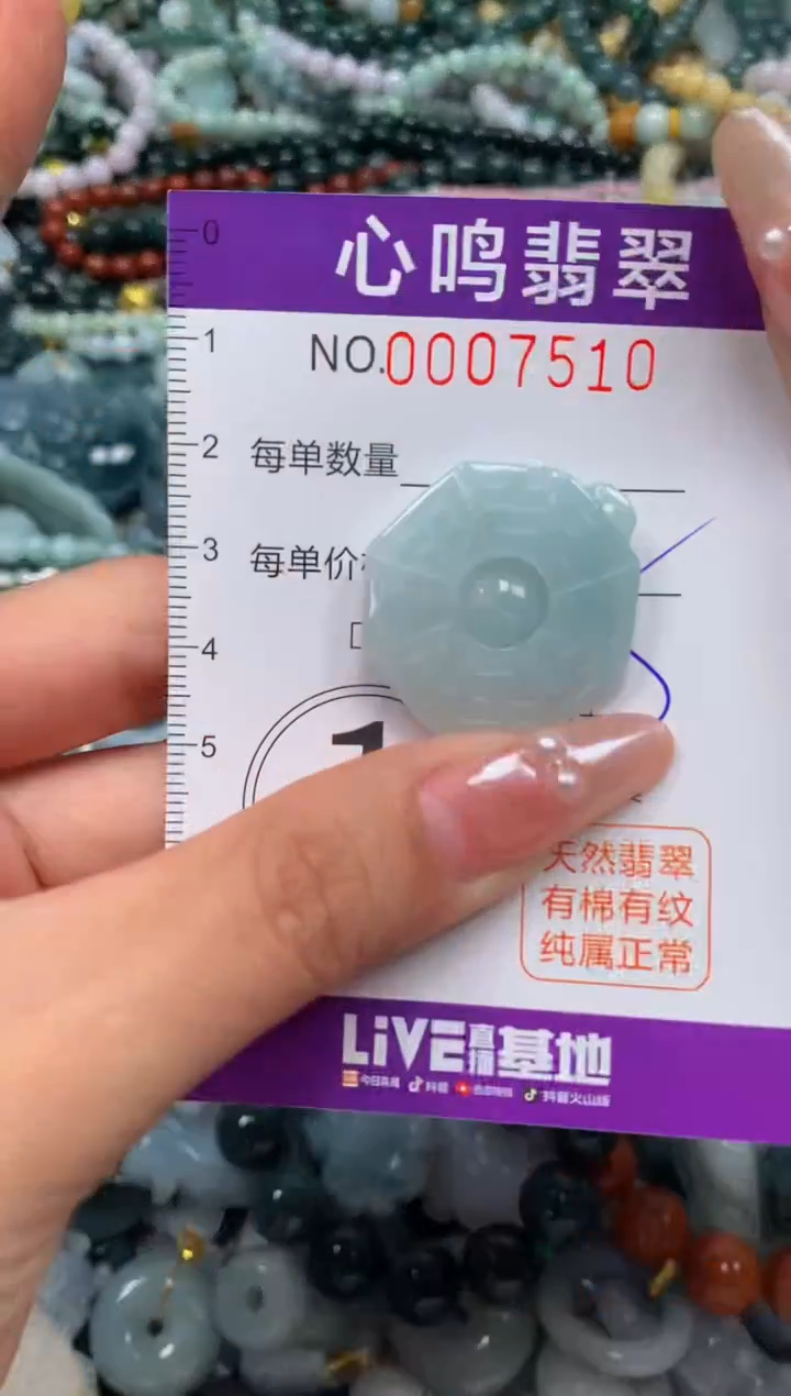 颈饰未镶嵌翡翠闪购007510