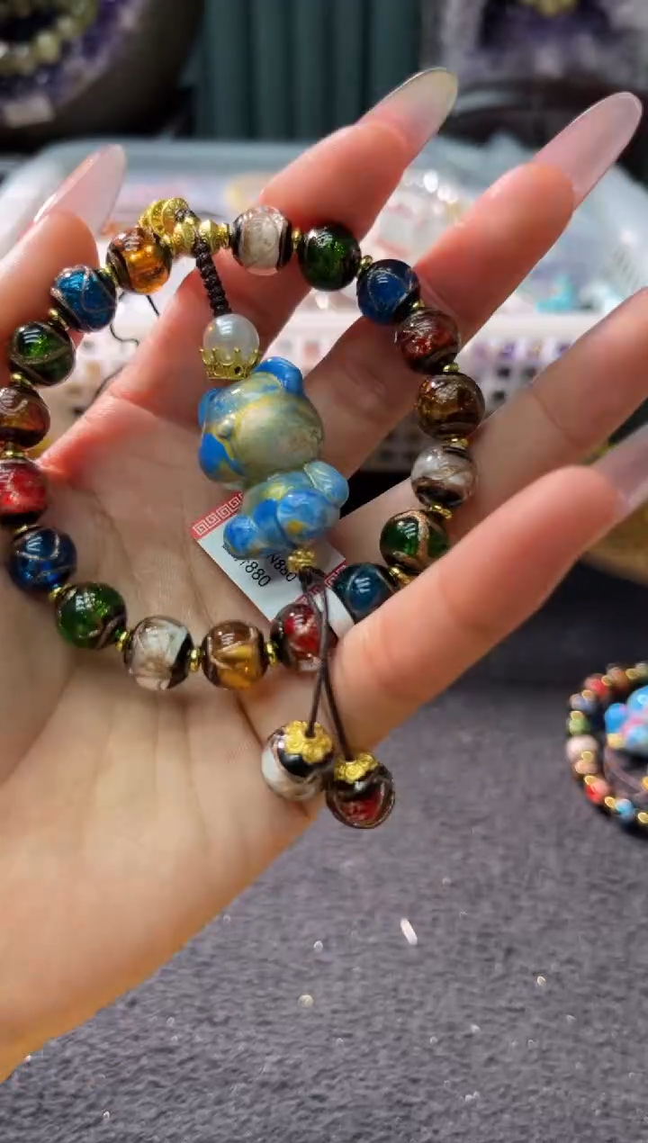 【闪购商品】水晶手串未镶嵌14多样性发其一/