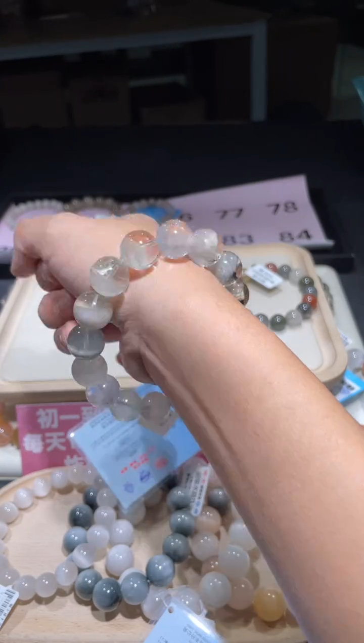 【闪购商品】月光石手链未镶嵌77号4条多样性发货一DD9+