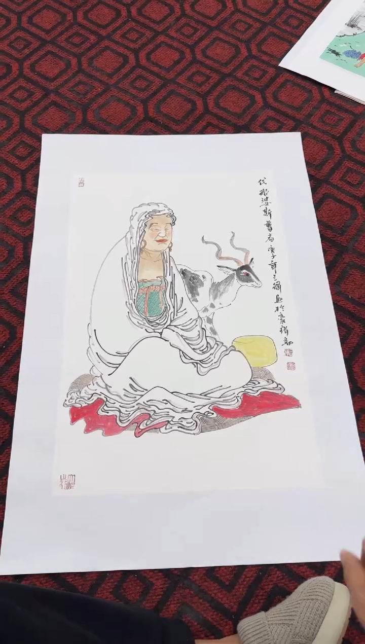 【闪购商品】国画国画绘画山水花鸟