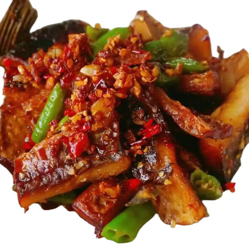 柴火烟熏传统纯手工腌制小火慢熏地道腊鱼