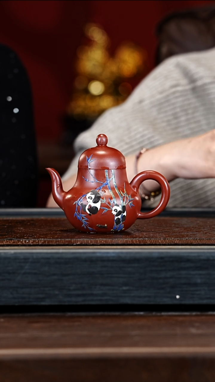 宜兴紫砂WJ 朱泥 思婷 