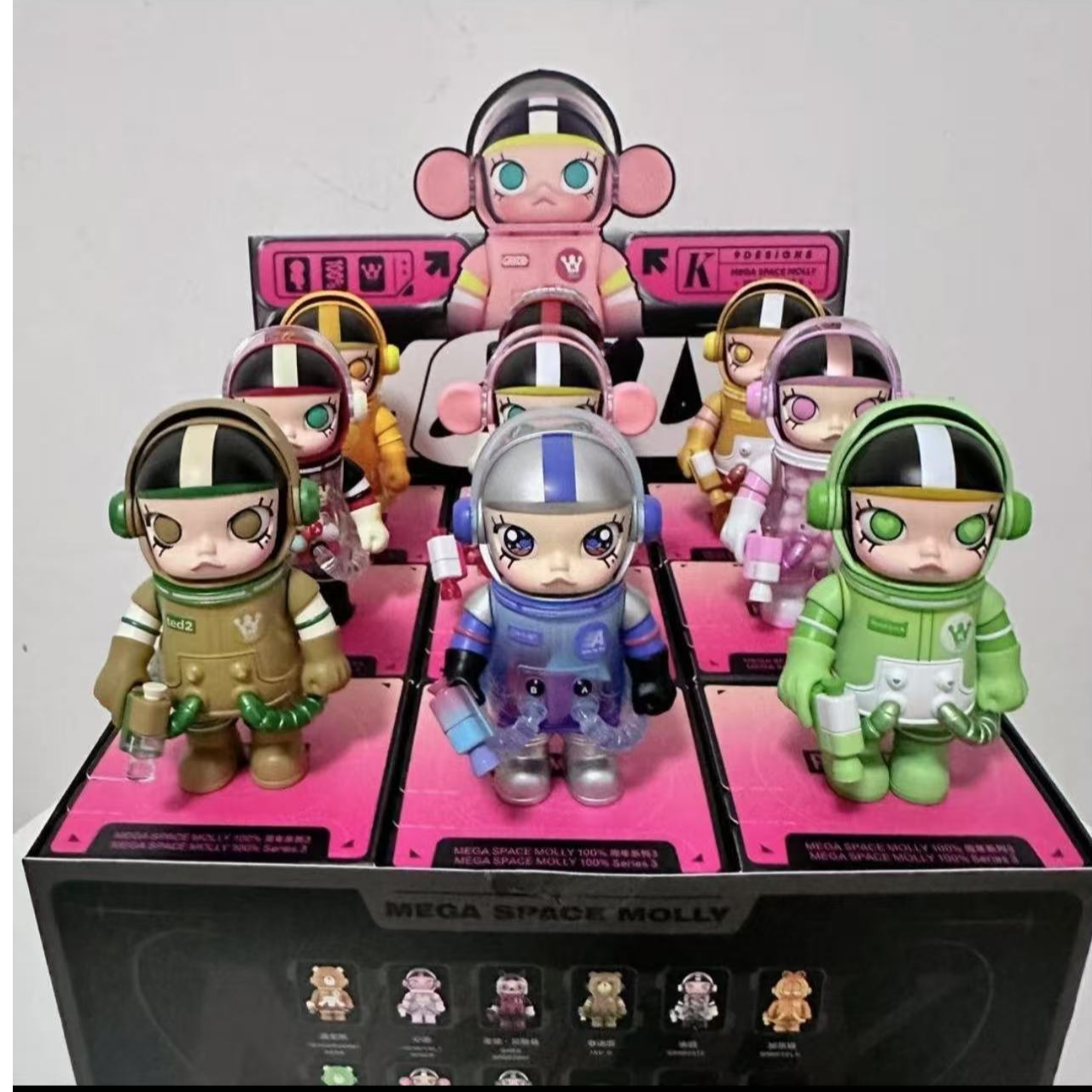 【国版】茉莉100%三代周年系列宇航员3代潮玩手办盲盒