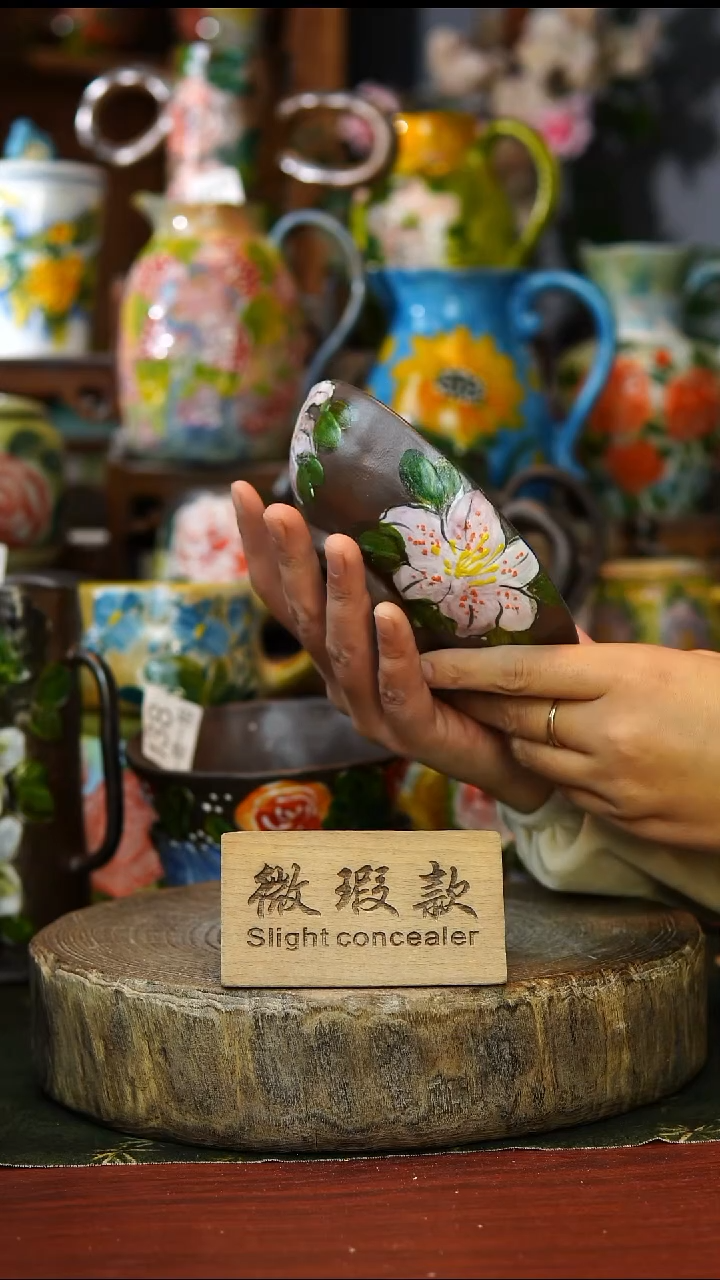 陶瓷214景德镇手工手绘釉下彩