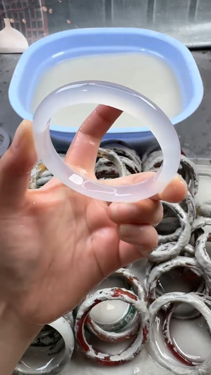 【闪购商品】玛瑙/玉髓手镯未镶嵌38