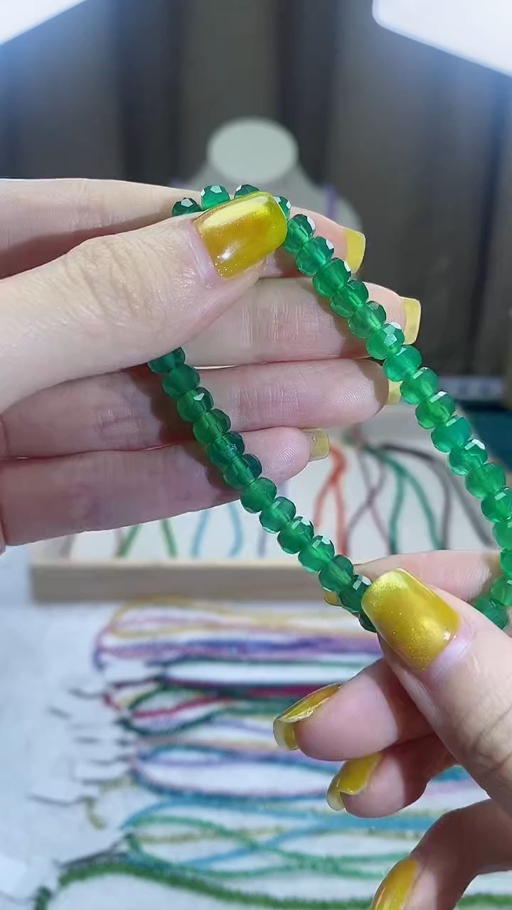 【闪购商品】祖母绿手链14K金镶嵌诗宁甄选珠宝SYZB40