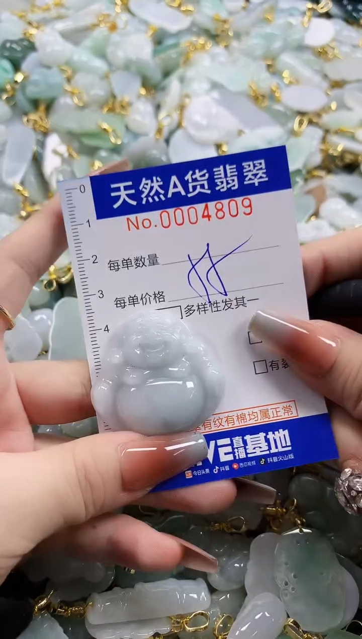 颈饰未镶嵌翡翠天然A货翡翠