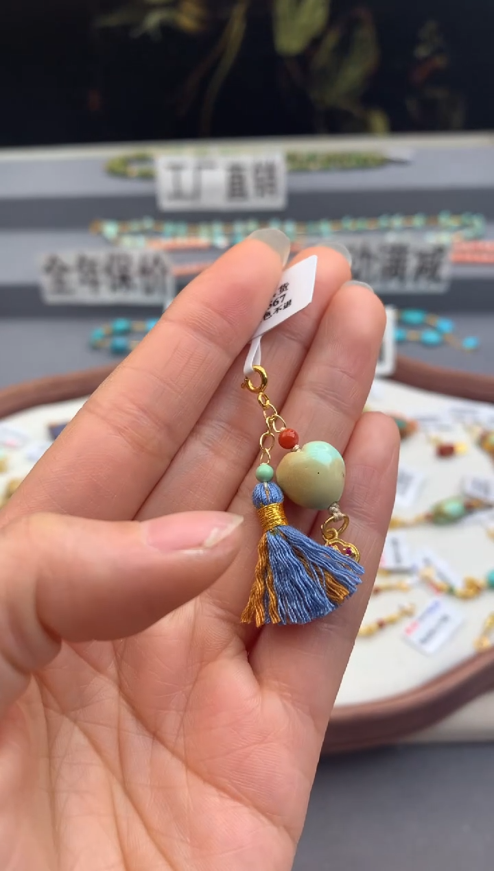 银S925镶嵌提溜南红玛瑙茜.H176