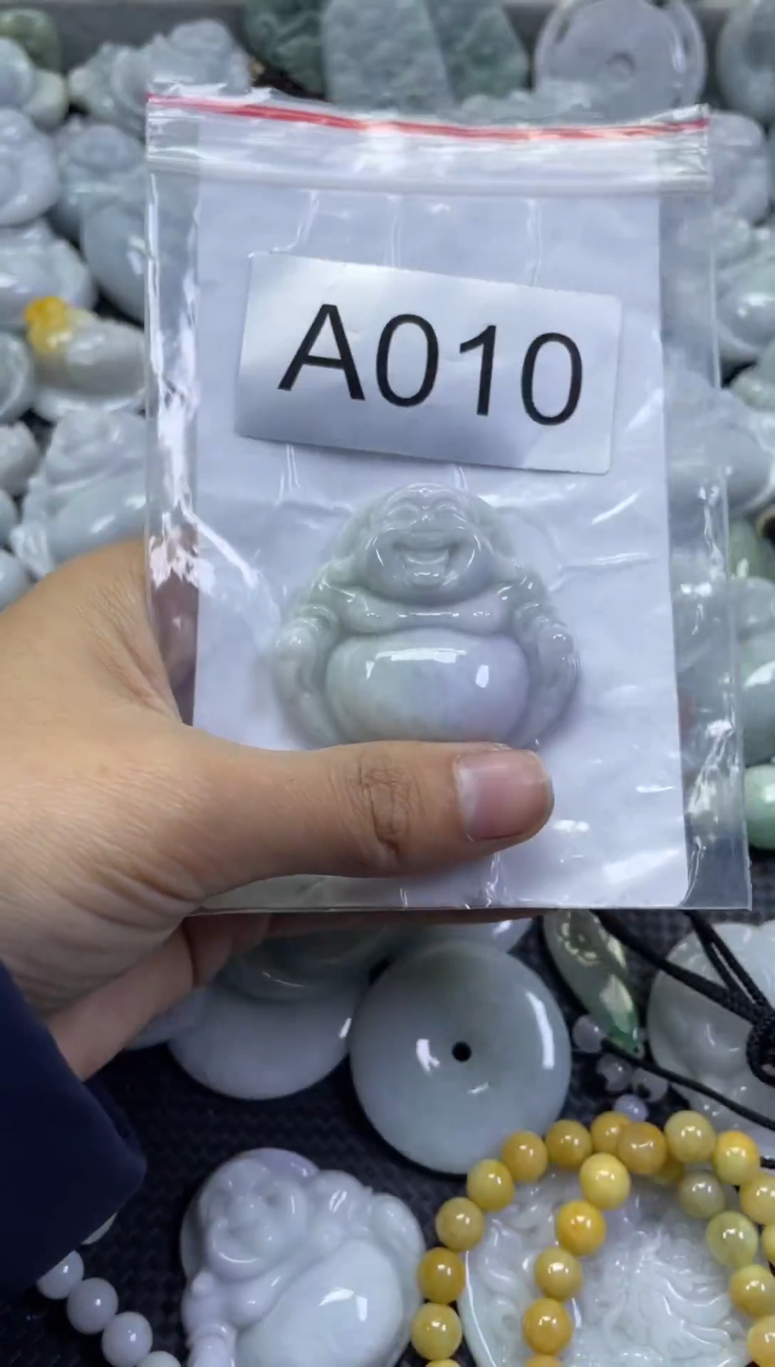 颈饰未镶嵌翡翠A010