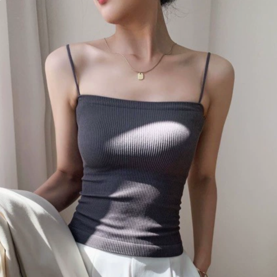 【浪漫】性感轻奢吊带修身套装甜美显瘦居家紧身网红美背A11