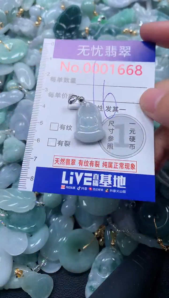 颈饰未镶嵌翡翠1668