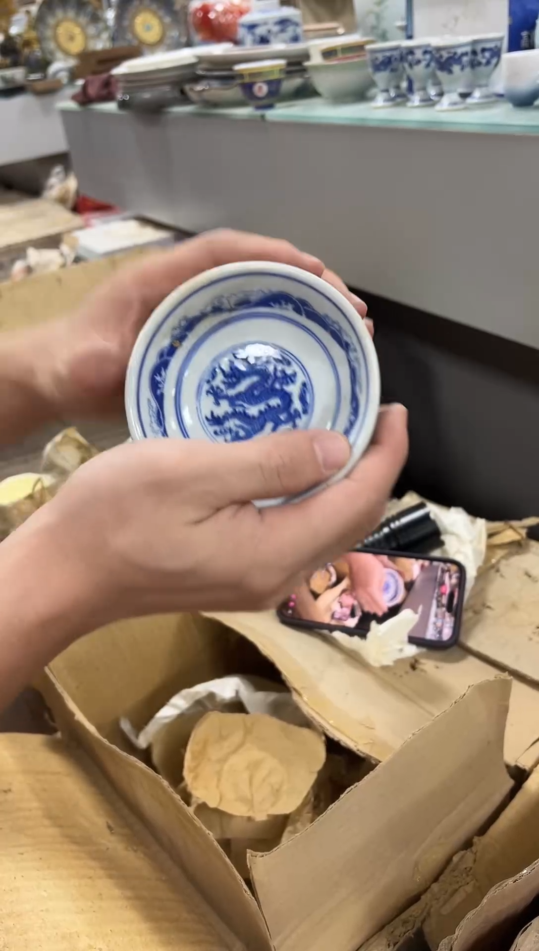 摆件景德镇近代陶瓷B4