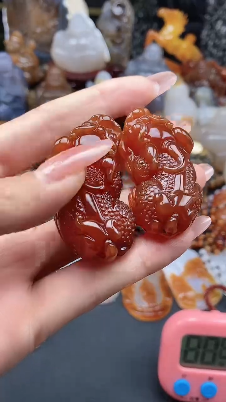 【闪购商品】玛瑙/玉髓颈饰未镶嵌dd