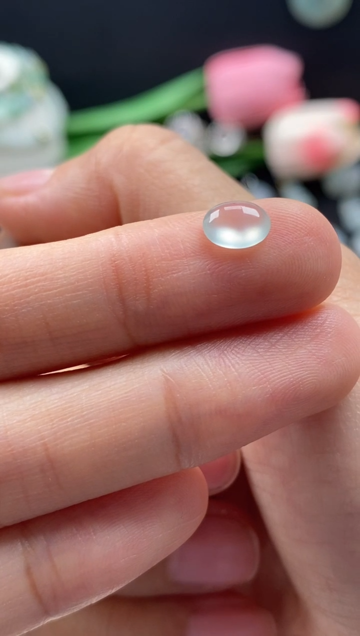 【闪购商品】翡翠颈饰未镶嵌翡翠冰种蛋面