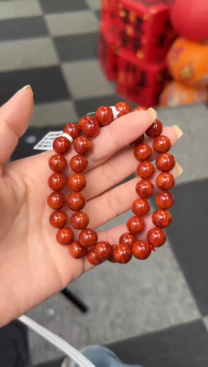 【闪购商品】南红玛瑙珠串未镶嵌多样性发其一/10HS9992045