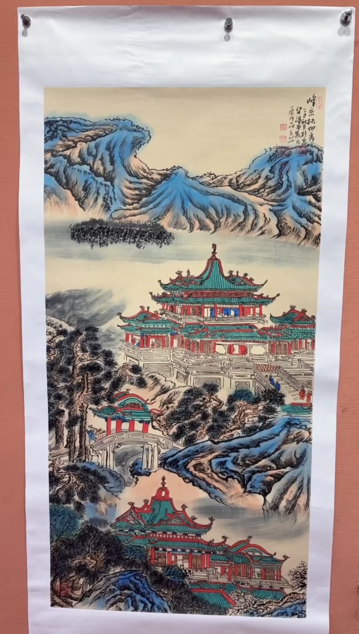 国画师立照老师国画作品